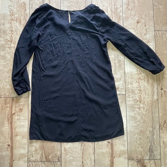 Old Navy - 3/4 sleeve shift dress, Women's size small, black - Picture 4 of 7